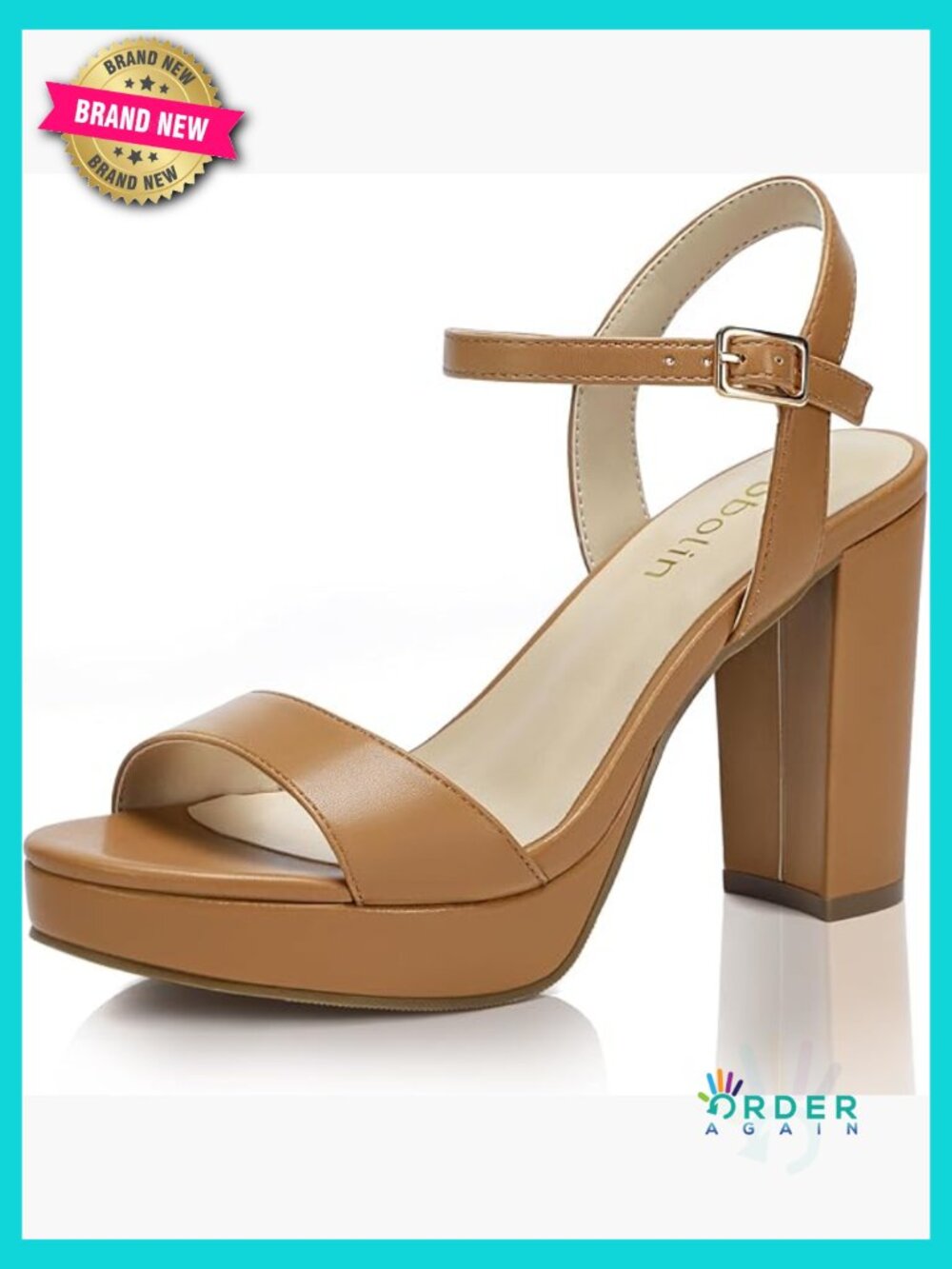 Wide Width Block Chunky Platform High Heels Sandals Open Toe Ankle Strap Dress
